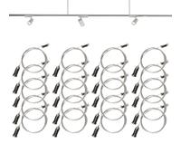Cable de suspensión ligero, ajustable para colgar el cable, 39,37 x 0,55 x 0,91 pulgadas, alta tensile fuerza, control de altura fácil, ceiling Fixture Mounting Rope for Restaurant Hotel