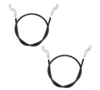 Cable de taladro delantero inferior para lanzador de nieve para modelos Murray/Craftsman/Snapper/Simplicity 313449MA/1501122/MT1501122MA (2 piezas)