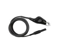 Cable de tierra 48VDC 1A 2m negro aislamiento silicona CIH22105