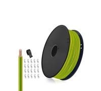 Cable de Tierra Flexible H07V-K 1,5 mm² de Cobre Amarillo-Verde - 50 m para Protección Eléctrica en Viviendas