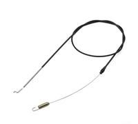 Cable de tracción de repuesto para cortacésped de accionamiento frontal de 22 recicladores, se adapta al número de pieza 105 1845 con diseño de extremo curvado en Z