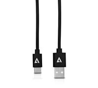 Cable de transferencia de datos USB Tipo A a Tipo C - V7 - 1 m - Negro