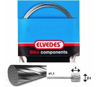 Cable de transmisión 7x7 alambres de acero inoxidable ø1,1mm n-cabeza ø4,5x4,5 Elvedes 2250 mm