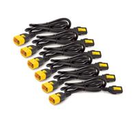 Cable de transmisión APC AP8704S-WW 1,2 m C13 acoplador C14 acoplador 10 A Negro