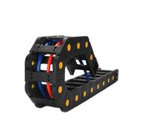 Cable de transmisión de plástico de 1 metro con apertura en ambos lados, 20 x 50, 20 x 77, 25 x 38, 25 x 60, 25 x 75 y 25 x 100 mm.(55mm,25x100mm)
