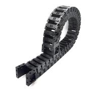 Cable De Transmisión De Plástico Tipo Puente, Abierto Por Ambos Lados, Compatible Con Accesorios De Máquinas Herramienta CNC, Serie 50, De 1 Metro, For Cadena De Arrastre Silenciosa De Alta Velocidad.