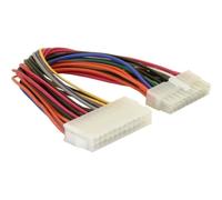 Cable de transmisión DeLock 65606 adaptador ATX 24 pines hembra a 20 pines macho 11 cm