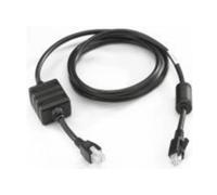 Zebra Cable de transmisión CBL-DC-382A1-01 con conectores macho-macho Negro