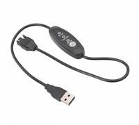Cable de ventilador Boost ajustable USB a cable de ventilador de 4 pines