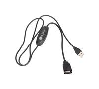 Cable de Ventilador de Refuerzo USB de 5V A 12V, Cable de Ventilador USB-A Macho A Hembra, Cable de Ventilador de Chasis USB A 12V de Velocidad