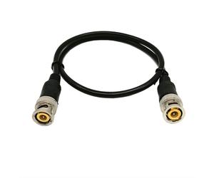 Cable de vídeo de doble cabezal para monitor HD Q9 con puente BNC, 0,5 m, 2 núcleos RVV