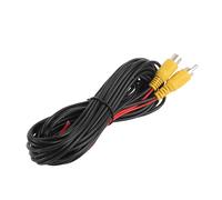Cable de vídeo de la cámara de copia de seguridad, cable de 6 m macho a metro para coche con cable de detección para uso universal DVD