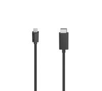 Cable de Video - HAMA - USB-C a DisplayPort - Ultra-HD 4K - 1,50 m - Compatible con Thunderbolt-3/4