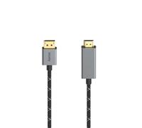 Cable de vídeo, f. DisplayPort - f. HDMI™, Ultra-HD 4K@60Hz, aluminio, 1,50 m