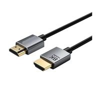 Cable De Vídeo HDMI 2.1 Delgado De 3,8 Mm, Cable HDMI A HDMI Compatible Con Resolución Ultra HD 8K 4K for Portátiles Y Ordenadores(1pcs-2m)