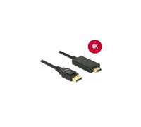Cable de vídeo pasivo - AXIS - DisplayPort a HDMI-1 4K - Longitud 1 m - Conectores chapados en oro
