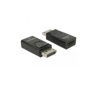 Cable de Video y Adaptador - DELOCK - 66234 - DisplayPort a HDMI - Ultra HD 4K - Negro