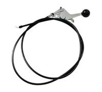 Cable del acelerador de 52 pulgadas para cortacéspedes Bad Boy ZT, compatible con la parte 055-8020-00, línea de control para equipos de jardín
