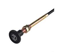 Cable del acelerador de estrangulador de empuje y tracción, 1 unidad para carburador de bicicleta de motocross, compatible con automóviles y camiones, opciones de longitud de cable de 6 mm/10 mm de