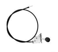 Cable del acelerador de repuesto para Hustler para controles de tractor cortacésped 778365 1768191 con núcleo de acero inoxidable y conector ajustable para un control óptimo