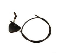 Cable del acelerador para cable de control de cortacésped Timecutter, parte 121-0769, cable de control de estrangulador de repuesto compatible, con equipo de césped Exmark Drive Series, 1 unidad