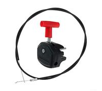 Cable del acelerador para cortacésped, kit de mango de control de palanca de interruptor de cable de acelerador de cortacésped, compatible con Coshar, repuesto para uso en jardín (1 unidad)
