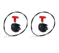 Cable del acelerador para Coshar Rasm?her 60 pulgadas Cable de control del acelerador con mango de interruptor, control de velocidad preciso, material resistente para el cuidado del jardín, fácil