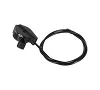 Cable del acelerador para recortadora de rueda alta Murray 740194 7701016, cable interior de 47 pulgadas con conducto de 44.5 pulgadas, movimiento de 1-7/8 pulgadas, pieza de repuesto para cortacésped