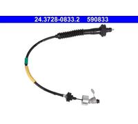 ATE 24.3728-0833.2 Cable de embrague