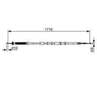 BOSCH 1 987 482 526 Cable de freno de mano