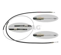 Cable del freno de mano Atrás izquierda 62 91 7903 SWAG para PEUGEOT FIAT