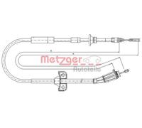 Cable del freno de mano Atrás izquierda Discos 10.8066 METZGER