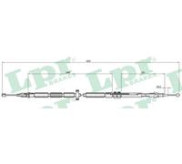 Cable del freno de mano Discos C0052B LPR para AUDI A4 B5 A4 B5 Avant