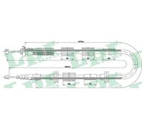 Cable del freno de mano Discos C0223B LPR para FIAT BRAVO II STILO