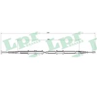 Cable del freno de mano Discos C0473B LPR para FIAT MULTIPLA