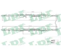 Cable del freno de mano Discos C0571B LPR para OPEL ASTRA F Descapotable