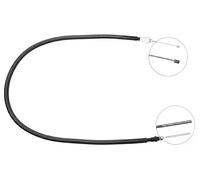 Cable del freno de mano Discos K13267 A.B.S. para PEUGEOT FIAT CITROËN LANCIA