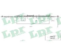Cable del freno de mano Tambor C0518B LPR para FIAT PANDA