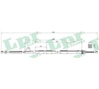 Cable del freno de mano Tambor C0851B LPR para TOYOTA AVENSIS AVENSIS Liftback
