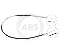Cable del freno de mano Tambor K18058 A.B.S. para FIAT