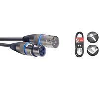 Cable del micrófono Stagg SMC10 BL (10m, conector XLR a XLR) azul