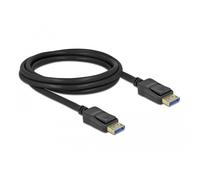 Cable Delock DisplayPort 10K, 60 Hz, 54 Gbps, 2 m, Carcasa de plástico