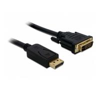 Cable DeLOCK DisplayPort a DVI-D 3 m Negro Macho/Macho