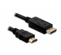 Cable DeLOCK DisplayPort a HDMI 2 m Negro Macho/Macho