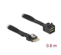 Cable Delock Mini SAS HD SFF-8643 a Slim SAS SFF-8654 4i 0,6 m