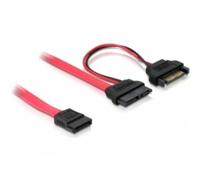 Cable DeLOCK SATA 0,5 m Rojo Macho/Hembra