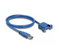 Cable Delock USB 3.0 Tipo-A macho > USB 3.0 Tipo-A hembra, 1m, para la instalación