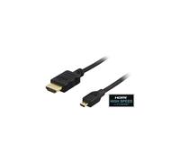 Cable Deltaco HDMI a micro HDMI, 1 metro (HDMI-1013)