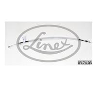 Cable - desbloqueo de puerta LINEX 03.74.03 izquierda