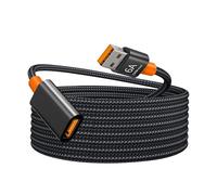 Câble d'extension USB 3.0 - Cordon d'extension tressé y nylon de 3,3/4,9 pieds | Adaptateur de TRANSFER de données rapide compatible avec clavier USB, clé USB, souris, disque dur Conception